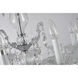 Canada LED 28 inch Chrome Chandelier Ceiling Light